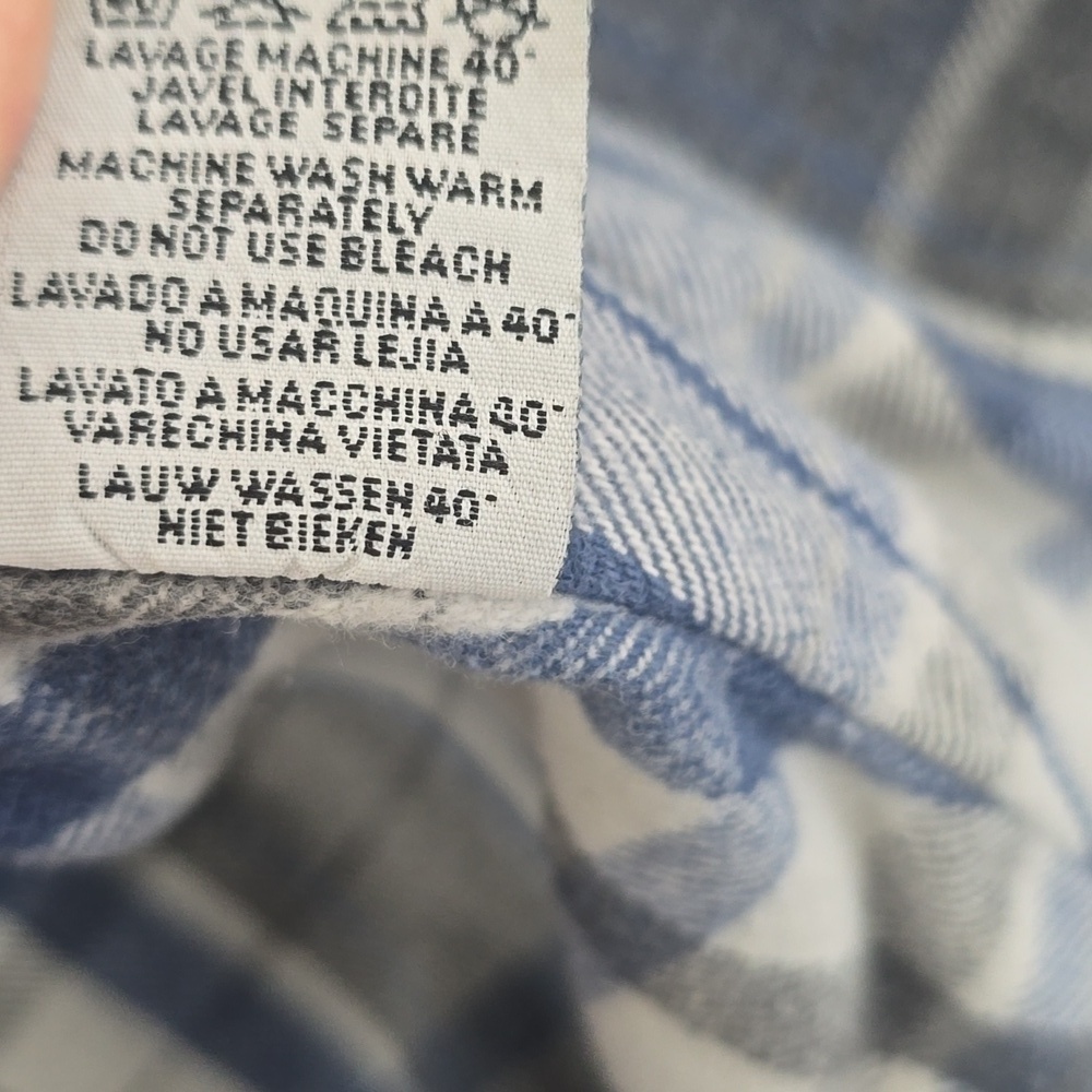 Levi's Blue Denim Vest - Picture 8 of 8